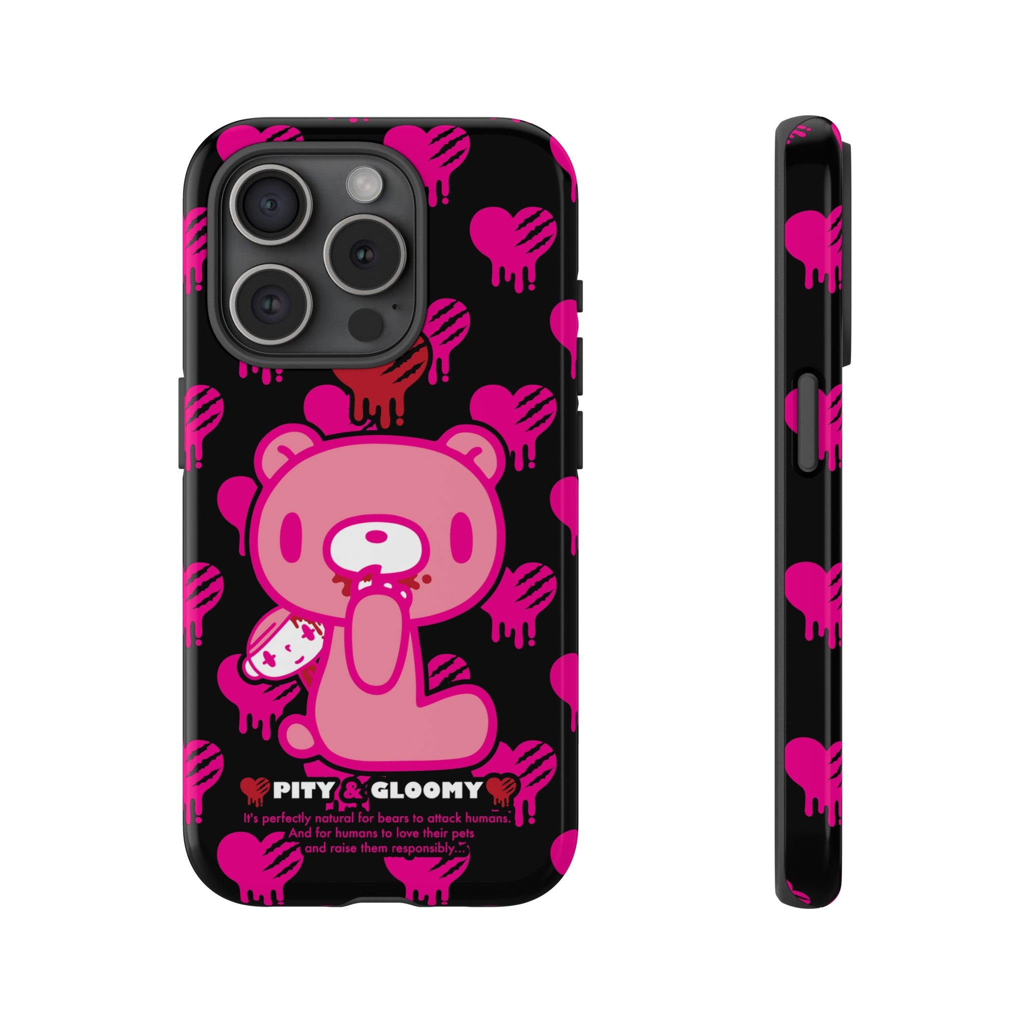 Gloomy Bear Pink Phone Case